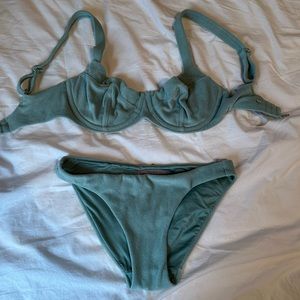 Victoria’s Secret terry cloth bikini